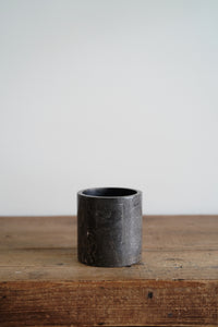 A polished grey marble holder that is perfect for kitchen utensils or as a wine chiller. Works beautifully as a vase too. 